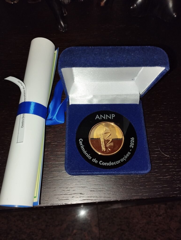 ANNP atribuiu Medalha ouro CDUP